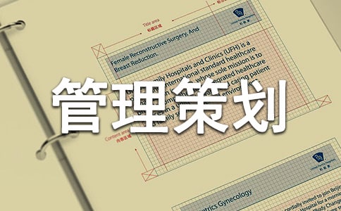 工程項目管理策劃書5篇
